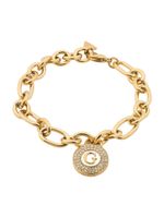 GUESS Narukvica 'G Talisman'  zlatno žuta / prozirna / biserno bijela