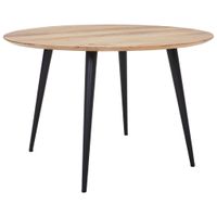 Livetastic JEDÁLENSKÝ STÔL, akácia, čierna, farba akácie, 120/120/76 cm