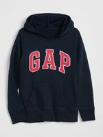 GAP Logo hoodie sweatshirt Majica dugih rukava crna