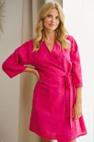 Dámský župan Doctor Nap 7169 - viskóza Růžová XL
