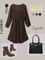 Resti Klasyczna damska sukienka do kolana