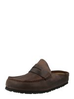 BIRKENSTOCK Natikače s potpeticom 'Naples Wrapped'  tamno smeđa