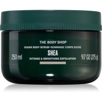 The Body Shop Shea Body Scrub захарен скраб за тяло с масло от шеа 240 мл.