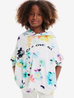 Desigual Flores Sweatshirt Kinder Weiß