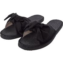 japonki damskie - Canvas Mules - URBAN CLASSICS - TB2132 - black 36