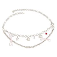 Cropp - Pas-Verižica Hello Kitty - srebro