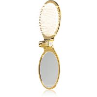 Janeke Gold Line Golden Folding Hair-Brush with Mirror češalj za kosu sa zrcalom 9,5 x 5,5 x 3,5 cm 1 kom