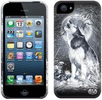 kryt na mobil SPIRAL - WHITE WOLF - IPHONE - TR324574 I5S