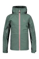 Girls' softshell jacket Hannah CAPRA JR dark forest/india ink