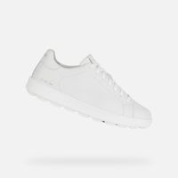 White men's sneakers Geox Spherica ECUB-1 - Men