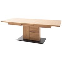 Linea Natura JEDÁLENSKÝ STÔL, trámový dub, antracitová, farba duba, 180/100/77 cm