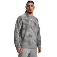 Bluza Under Armour Rival Fleece Printed Crew Castlerock Light Heather S