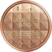 Rimmel Radiance Brick бронзираща озаряваща пудра цвят 001 Light 12 гр.