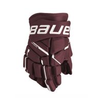 Rukavice Bauer Supreme M5Pro S23 INT, Intermediate, vínová, 12"