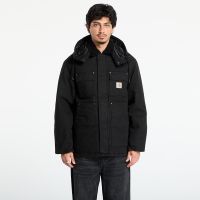 Μπουφάν Carhartt WIP Ambel Coat UNISEX Black/ Black Stone Washed L