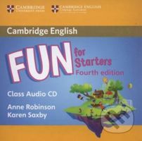 Fun for Starters: Class Audio CD - Anne Robinson - audiokniha z kategorie Jazykové učebnice a slovníky