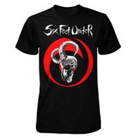 Metal T-Shirt Männer Six Feet Under - Goatskull - ART WORX - 711112-001 S