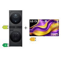 SET - LG TV OLED65G55LW +  LG WashTower WT1210BBF
