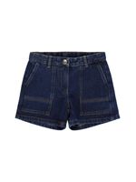 Stretch Cotton Denim Shorts