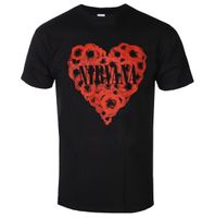 Metal T-Shirt Männer Nirvana - Poppy Heart - ROCK OFF - NIRVTS46MB L