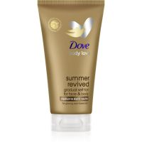 Dove Summer Revived Selbstbräuner-Milch Für Gesicht und Körper Farbton Medium to Dark 75 ml