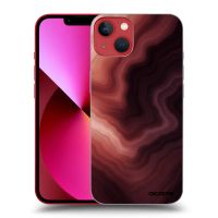 Silikónový prehľadný obal pre Apple iPhone 13 - Rouge