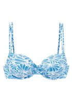 VENICE BEACH Bikini gornji dio  nebesko plava / bijela