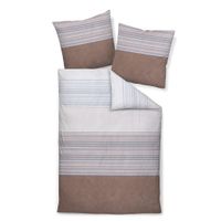 Janine POSTEĽNÁ BIELIZEŇ, makosatén, béžová, 140/200 cm