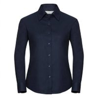 Women's Long Sleeve Shirt, Easy Care, Oxford R932F 70/30 130g/135g