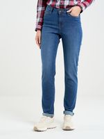 Big Star Woman's Slim Trousers Denim 190009 Medium Denim-344