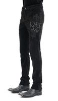Herrenhose DEVIL FASHION - Black Gothic Vintage S
