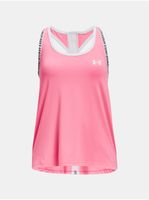 Ružové športové tielko Under Armour Knockout Tank