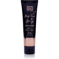 Dripping Gold Luxury Tanning Body Tune Bling кремообразен озарител за тяло и лице 100 мл.