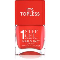 Nails Inc. It’s Topless gélový lak na nechty pre dlhotrvajúci efekt odtieň Jennifer 14 ml
