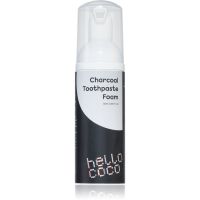 Hello Coco Activated Charcoal bleichende Zahnpasta mit Aktivkohle 50 ml