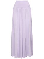 Natura High Waist Viscose Midi Skirt