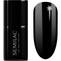 Semilac UV Hybrid Black & White géles körömlakk árnyalat 031 Black Diamond 7 ml