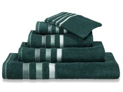 Vandyck uterák Prestige Lines Dark green - 70x140 cm