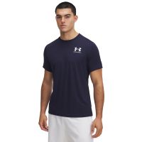 Μπλουζάκι Under Armour Heatgear Fitted SS Tee Midnight Navy/ White XL