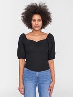 Noisy May Linny Bluse Schwarz