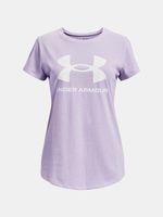 Under Armour UA G Sportstyle Logo SS Koszulka dziecięce Fioletowy