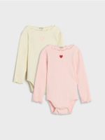 Sinsay - Body 2 pack - różowy
