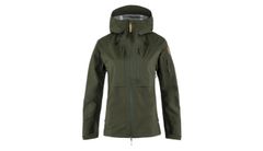Fjällräven Keb Eco-Shell Jacket W Ženy - Bundy Fjällräven - Zelená - F89600-662-XS - Size: XS