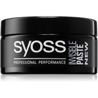 Syoss Invisible Hold transparentná stylingová pasta pre stredne silnú fixáciu 100 ml