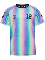 Hummel Tehnička sportska majica  tirkiz / lila / roza / crna