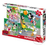 Mickey a Minnie sportovci - puzzle z kategorie Disney