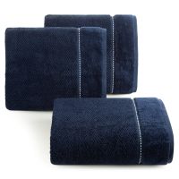 Eurofirany Unisex's Towel 424723 Navy Blue