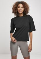 Women's Organic Oversized T-Shirt Black Color