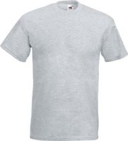 Fruit of the Loom Pánské tričko Super Premium vysoké kvality, 205 g/m Barva: šedá melír, Velikost: M F181