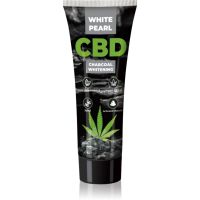 White Pearl CBD Charcoal Whitening відбілююча зубна паста з вугіллям з канабідіолом 75 мл